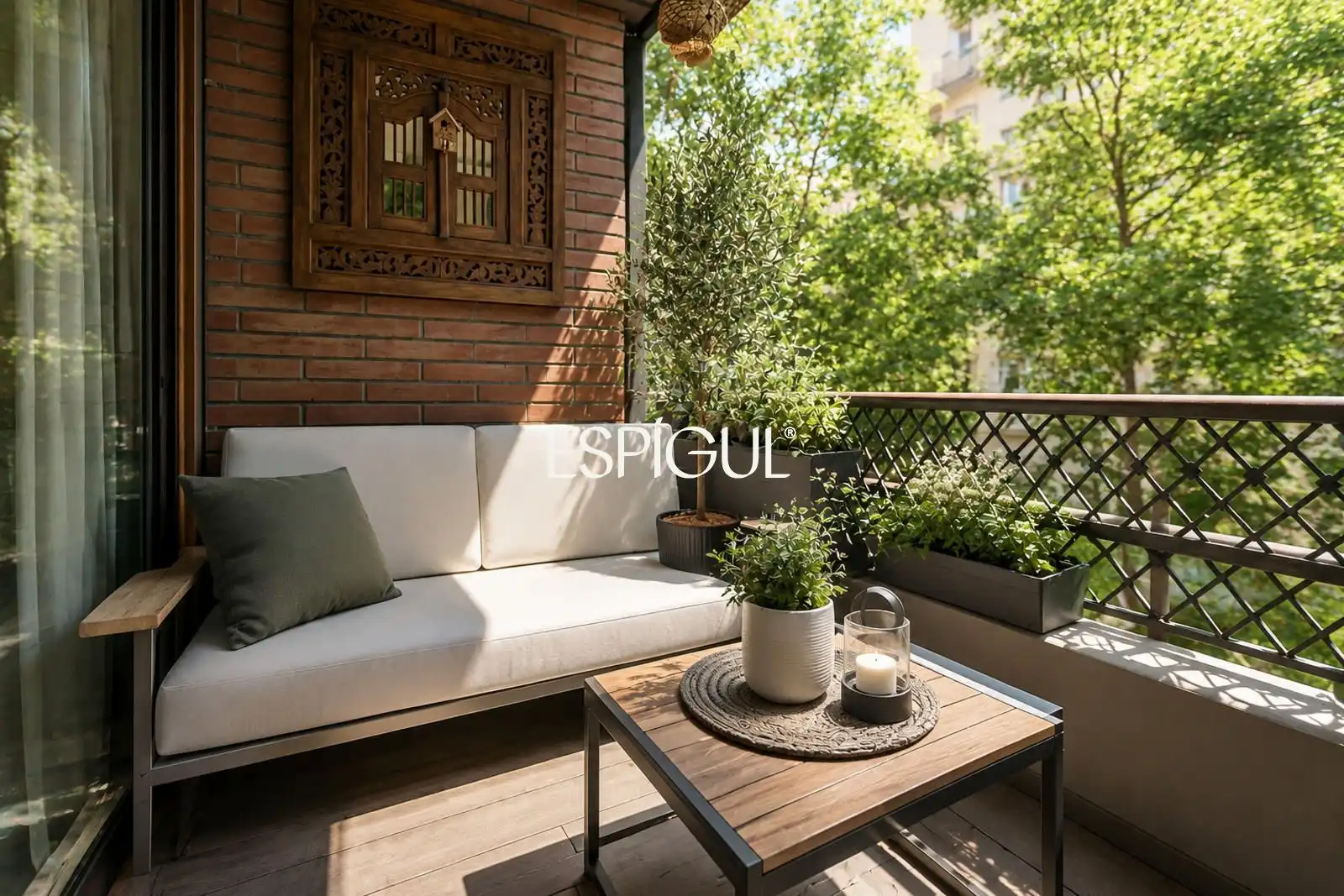 Terrasse von Wohnung zum Verkauf in Barcelona mit Klimaanlage, Heizung und Parkett
