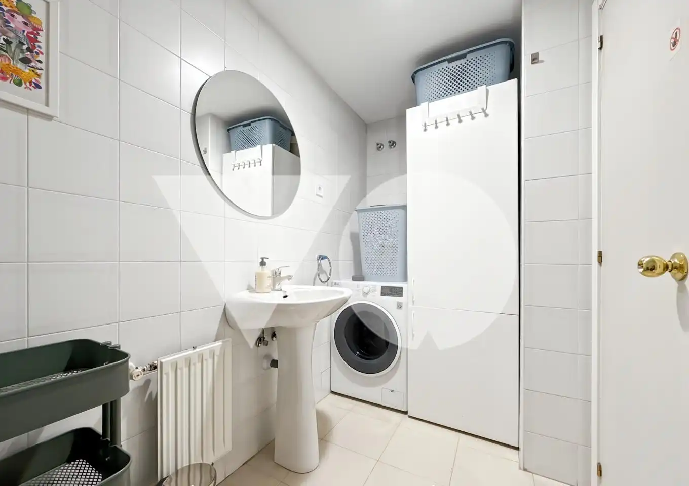 Bathroom of Flat for sale in Madrid  with Air Conditioner