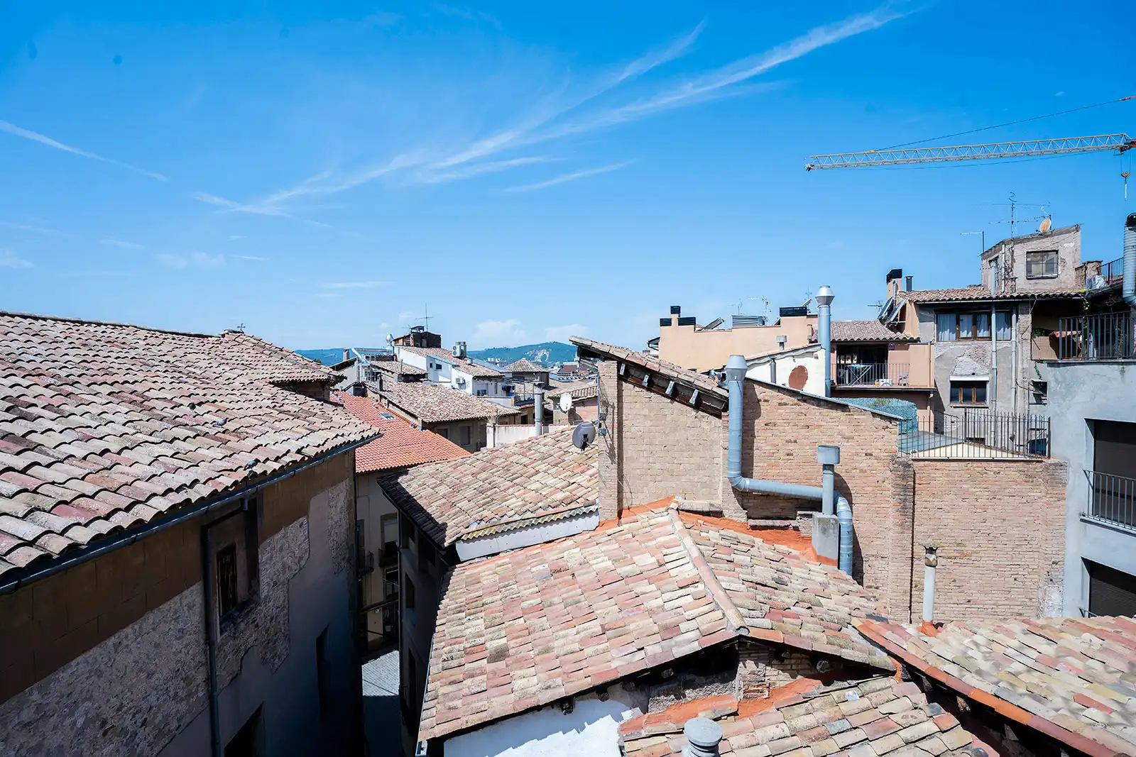 Vista exterior de Piso de alquiler en Vic con Calefacción, Amueblado y Microondas