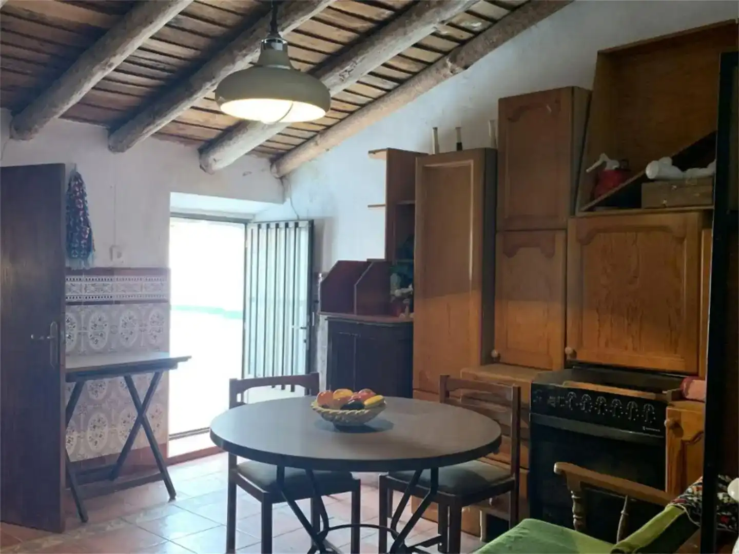 Cuina de Finca rústica en venda en Aldea del Cano amb Balcó