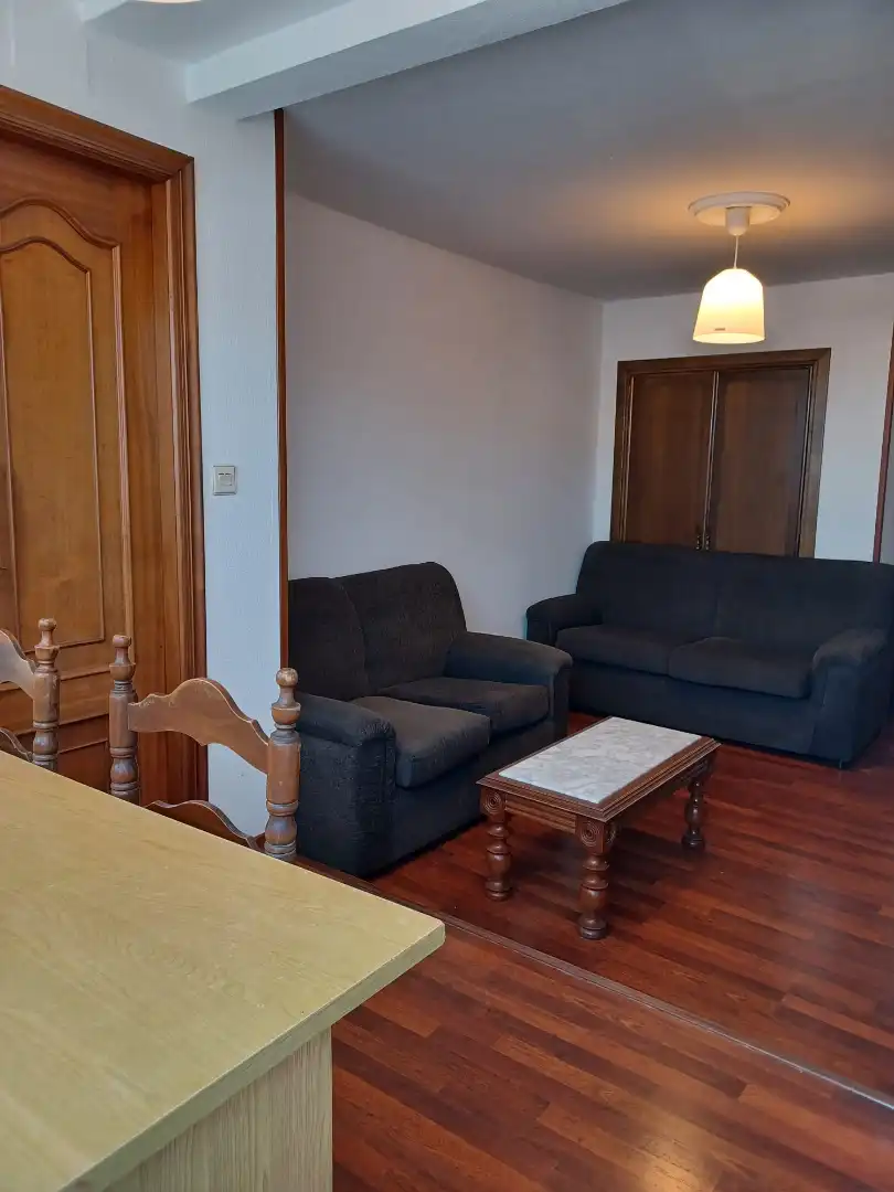 Wohnzimmer von Wohnung zur Miete in Santiago de Compostela  mit Heizung, Terrasse und Möbliert