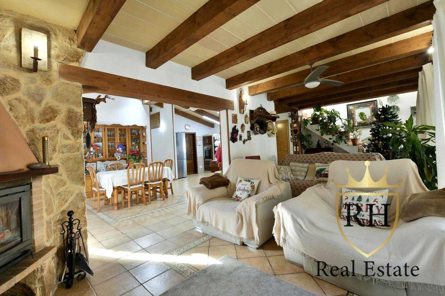 Sala de estar de Casa o chalet en venta en Ses Salines