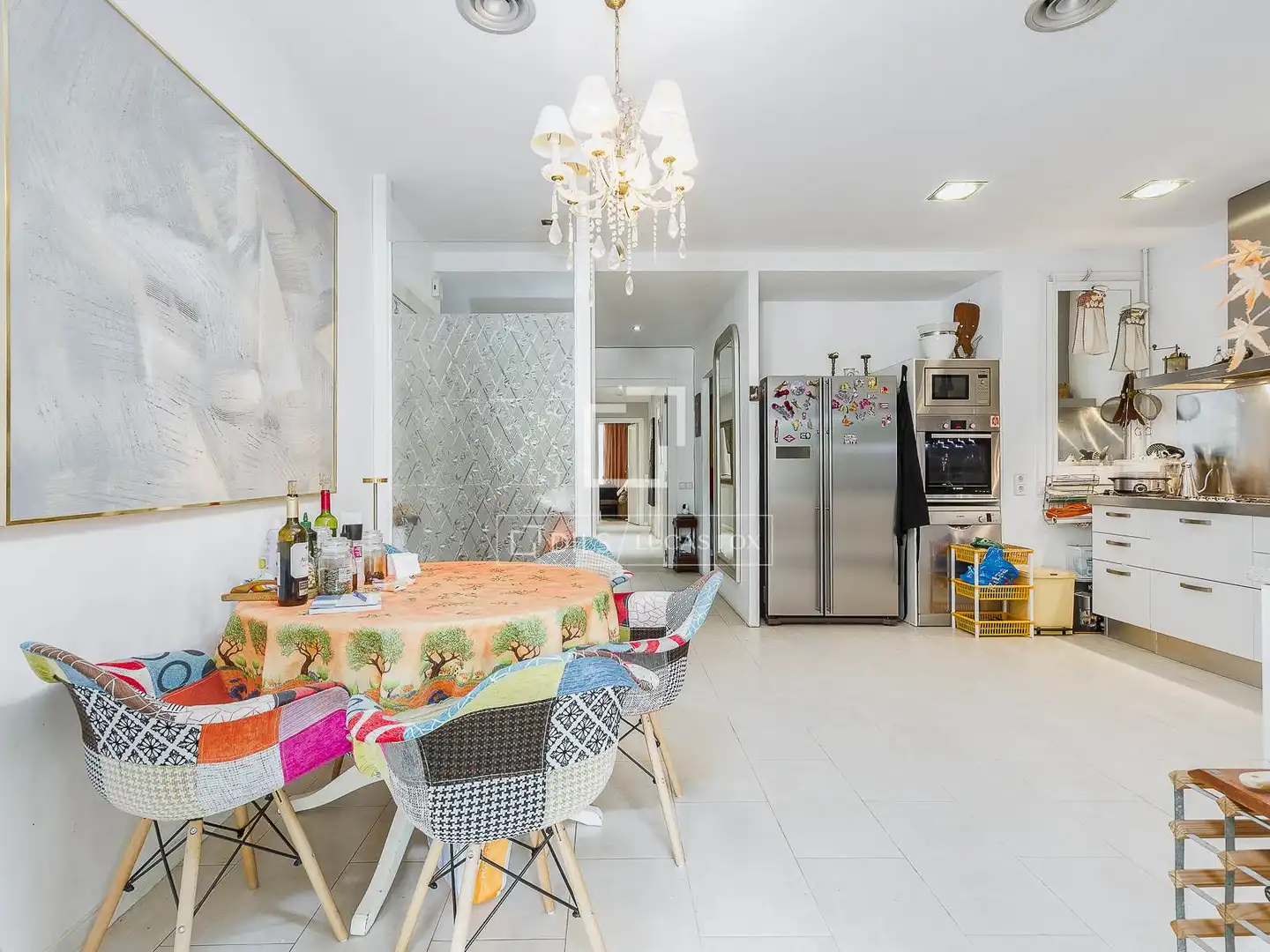 Kitchen of Flat for sale in Barcelona  with Air Conditioner, Heating and Terrace
