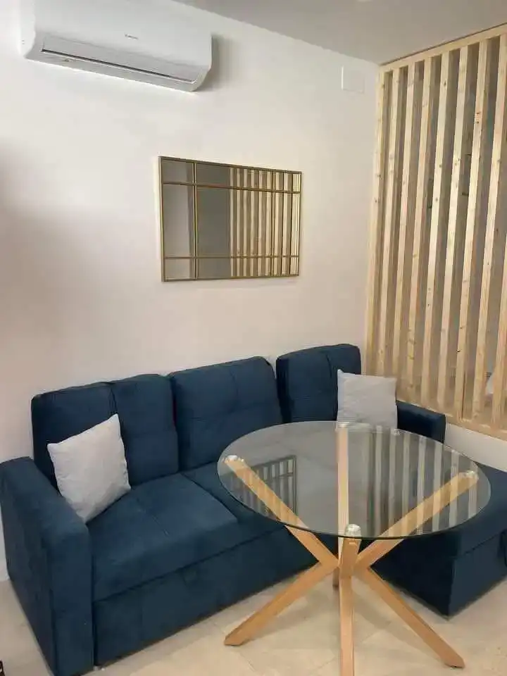 Sala d'estar de Loft en venda en Vélez-Málaga amb Aire condicionat, Jardí privat i Piscina