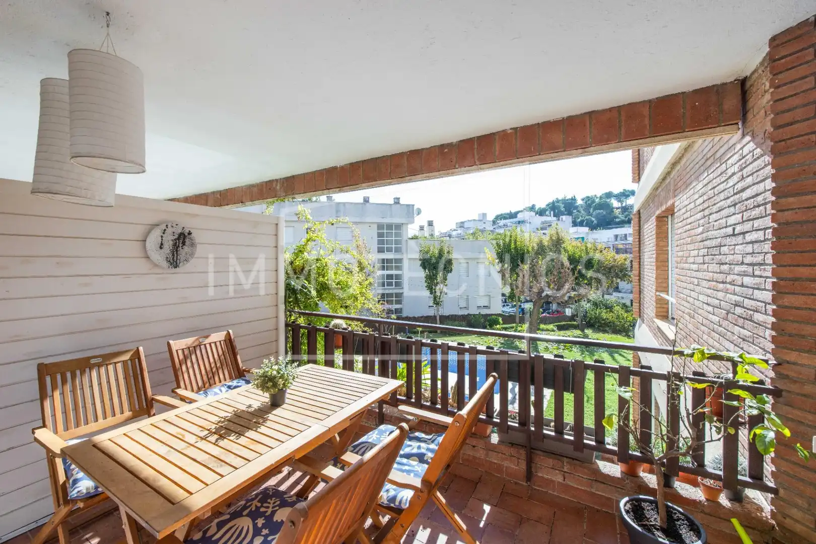 Terrace of Flat for sale in Caldes d'Estrac  with Private garden, Terrace and Balcony