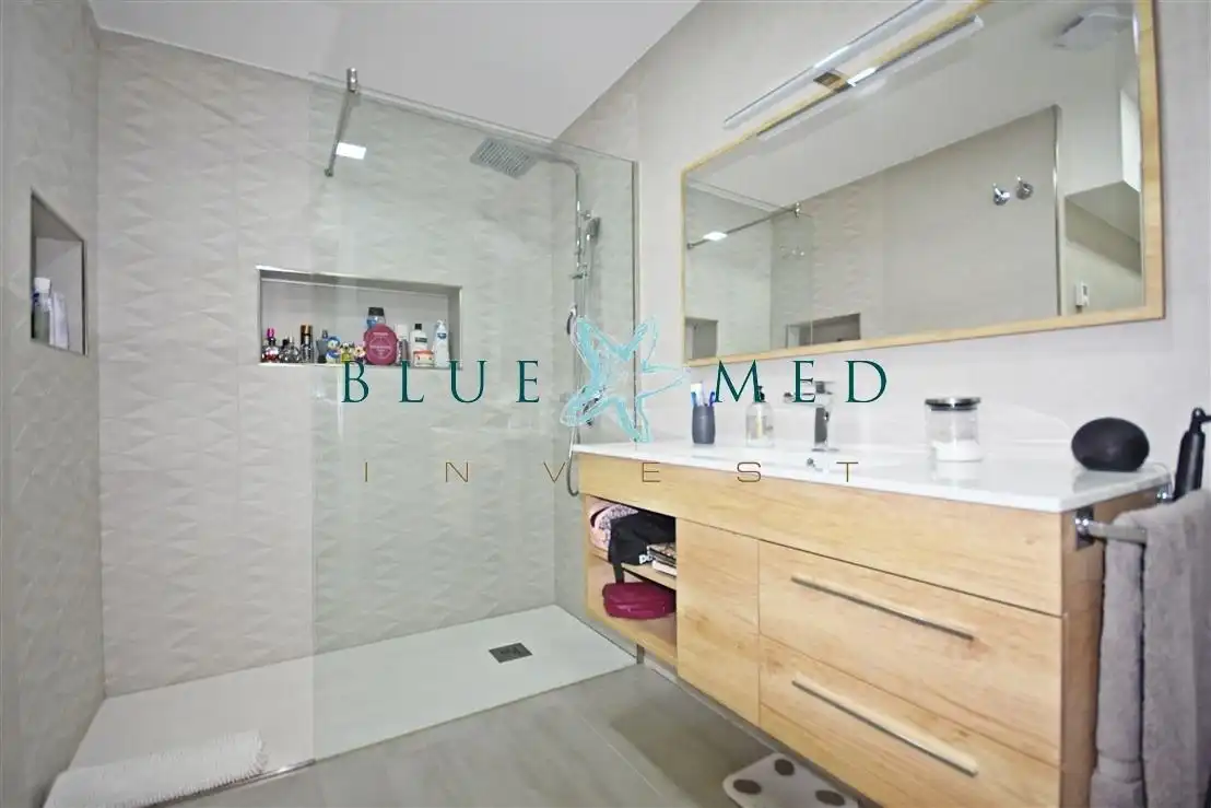 Baño de Casa o chalet en venta en Mazarrón con Aire acondicionado, Calefacción y Jardín privado