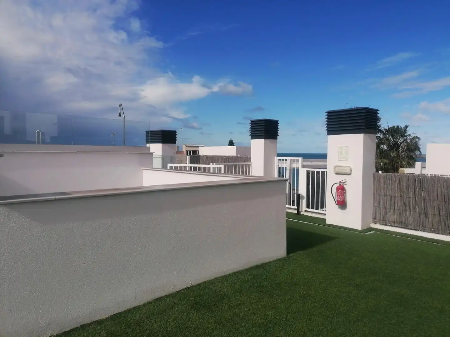 Terrasse von Wohnung zur Miete in El Puerto de Santa María mit Klimaanlage, Heizung und Privatgarten