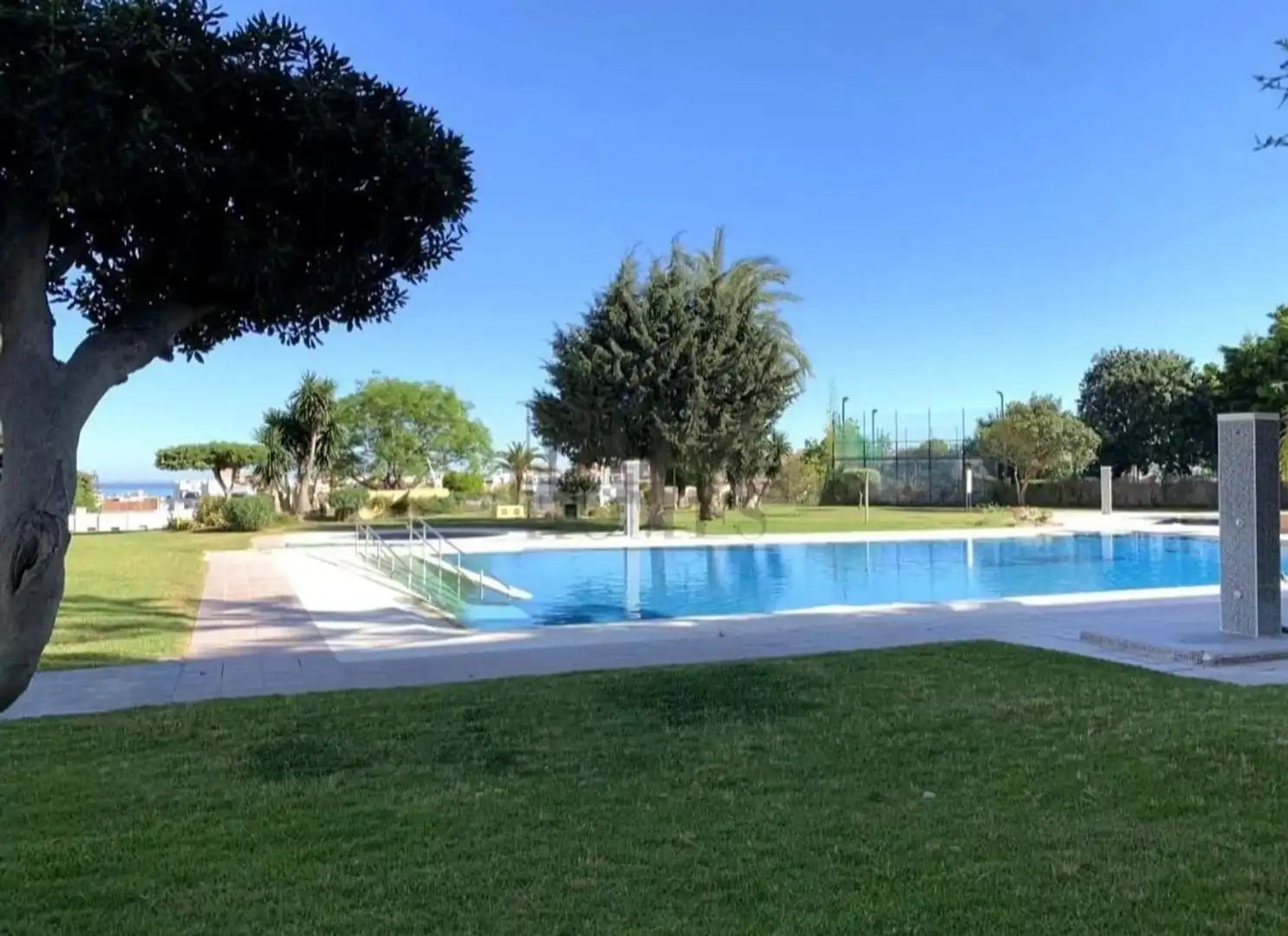 Swimming pool of Flat for sale in Torremolinos  with Air Conditioner, Private garden and Terrace
