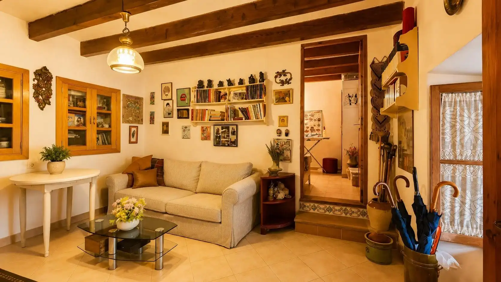 Sala de estar de Casa o chalet en venta en  Palma de Mallorca con Jardín privado, Terraza y Balcón