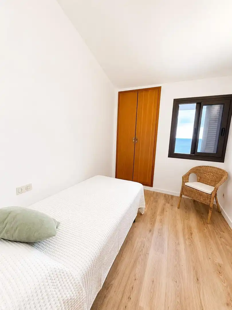 Schlafzimmer von Einfamilien-Reihenhaus zur Miete in Calvià mit Klimaanlage, Terrasse und Abstellraum