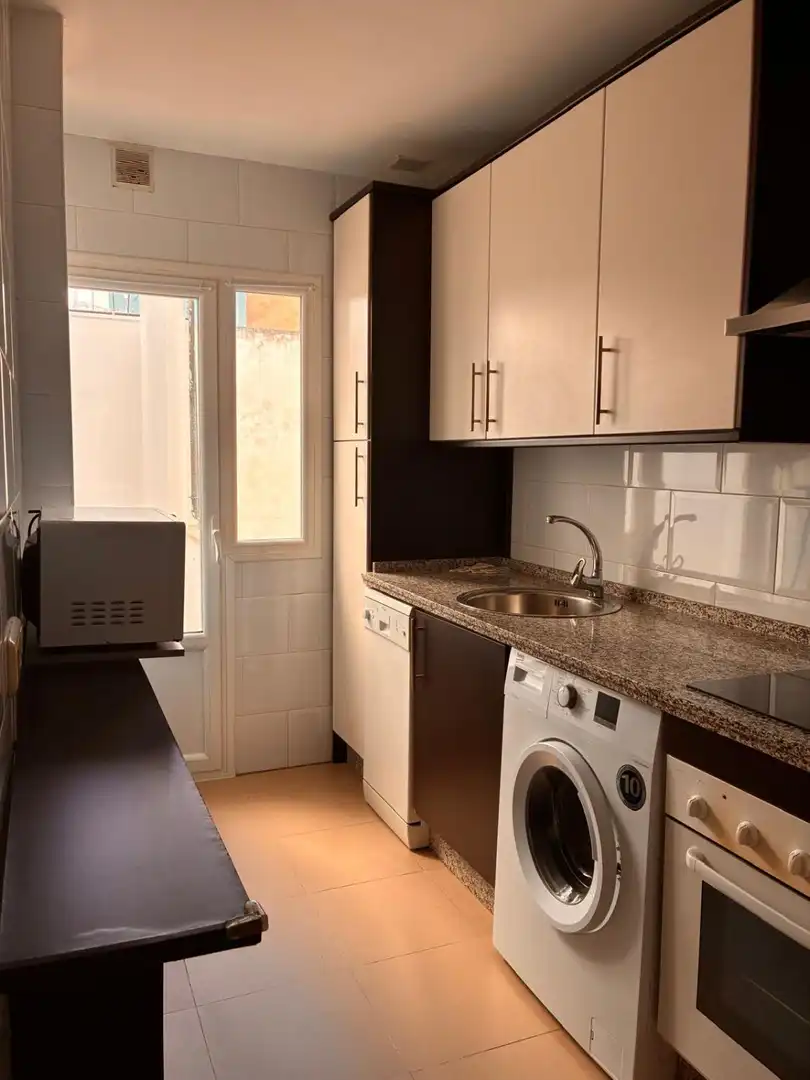 Cocina de Piso de alquiler en Badajoz con Aire acondicionado, Calefacción y Terraza