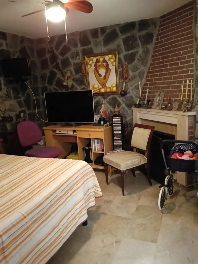 Living room of Houses for sale in L'Alfàs del Pi  with Air Conditioner, Private garden and Terrace