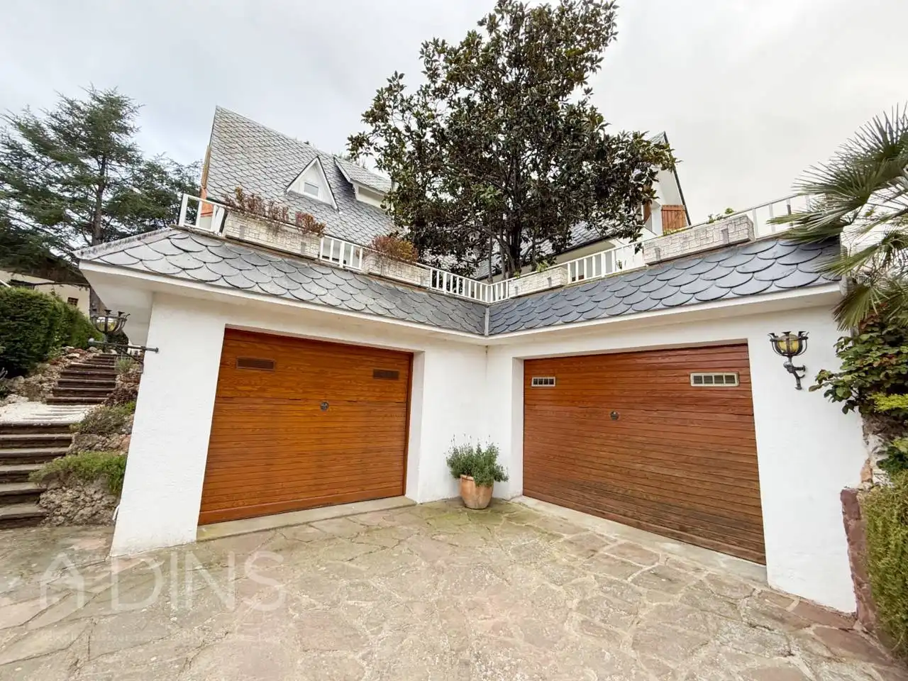 Vista exterior de Casa o xalet en venda en Bigues i Riells del Fai amb Aire condicionat, Calefacció i Jardí privat