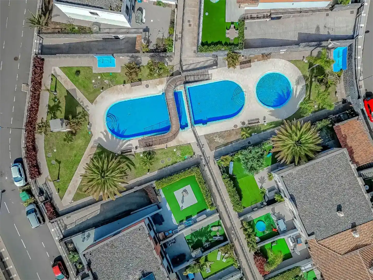 Piscina de Casa o xalet de lloguer en Santa Úrsula amb Aire condicionat, Jardí privat i Parquet