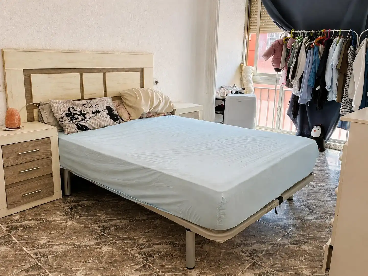 Bedroom of Flat for sale in Málaga