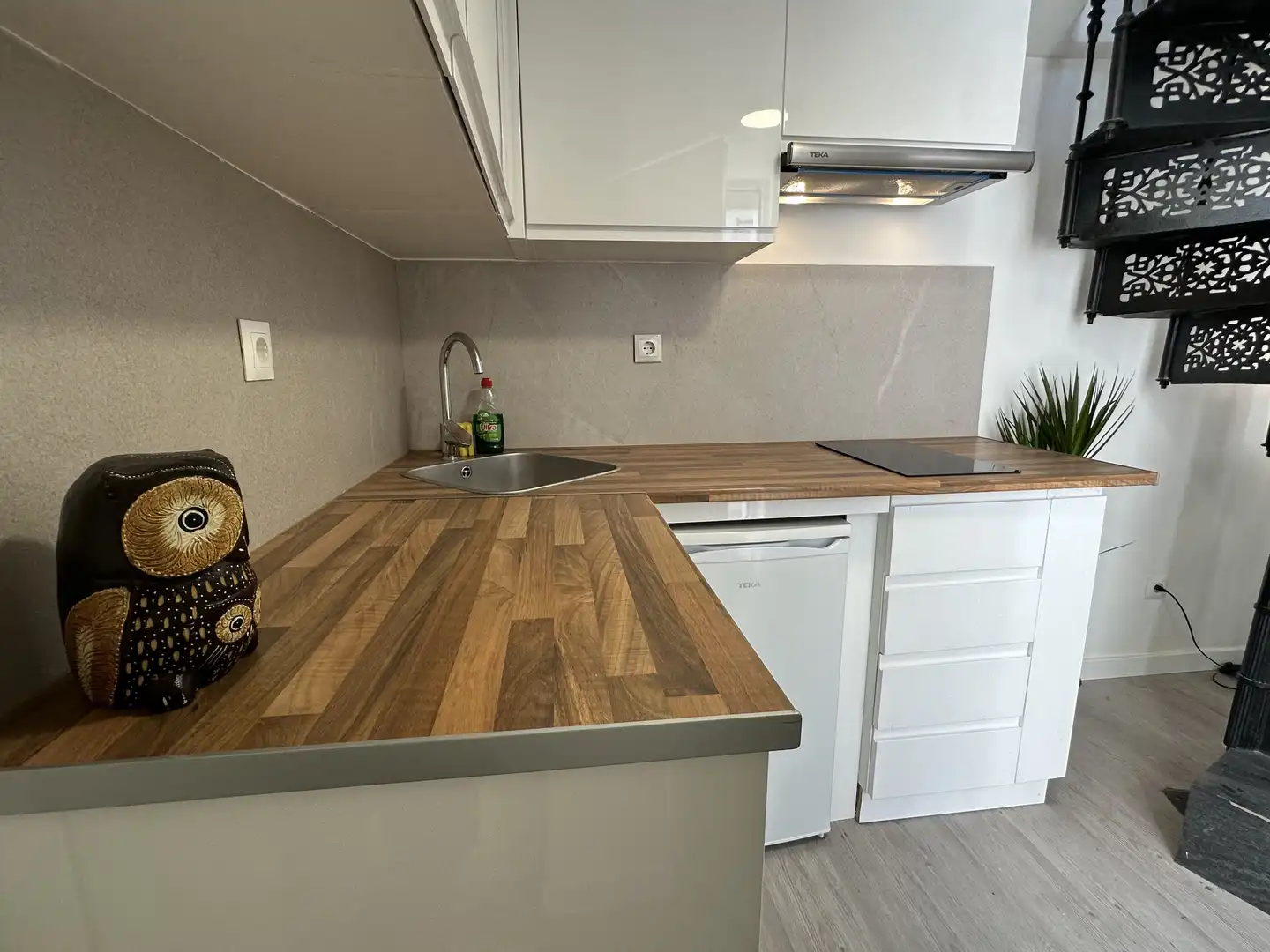 Küche von Maisonette zum Verkauf in Madrid mit Parkett und Möbliert