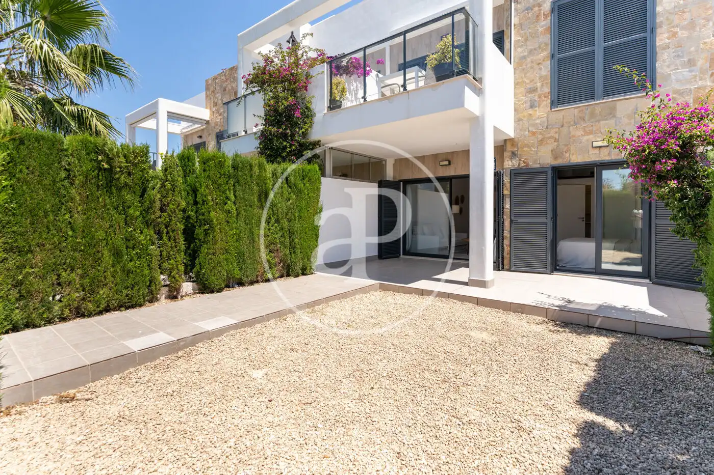 Terrasse von Wohnung zum Verkauf in Manacor mit Klimaanlage, Heizung und Privatgarten