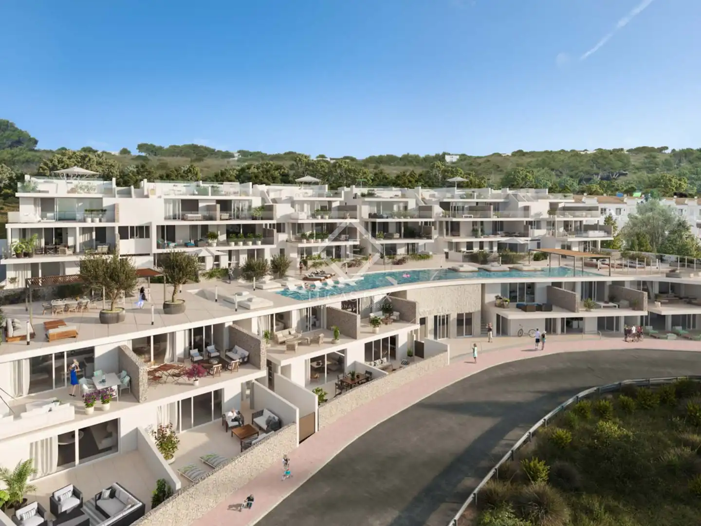 Vista exterior de Ático en venta en Es Mercadal con Aire acondicionado, Calefacción y Terraza