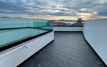 Terrasse von Wohnung zum verkauf in Boiro mit Heizung, Parkett und Terrasse