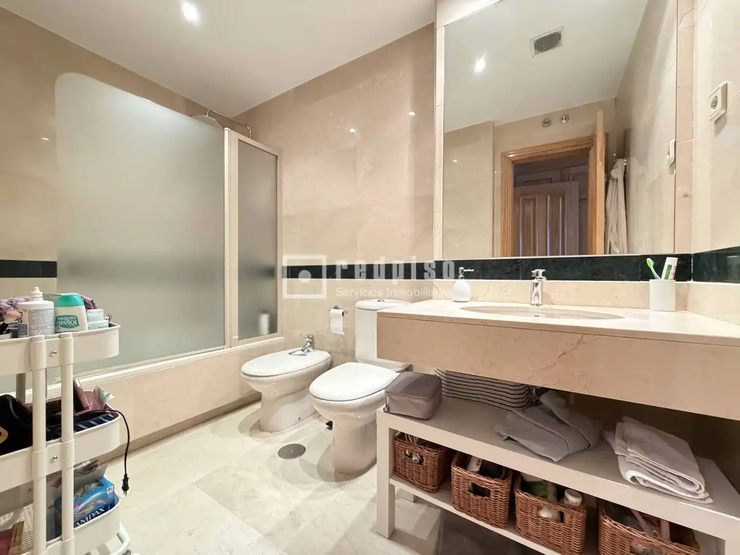 Bathroom of Duplexes for sale in Las Rozas de Madrid  with Air Conditioner, Heating and Private garden