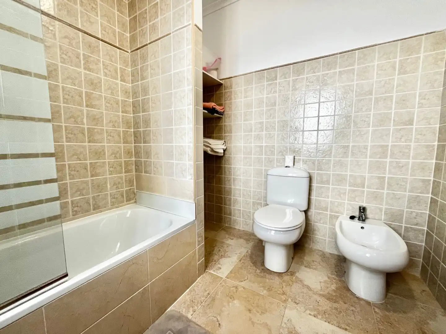 Bathroom of Houses for rent in Orihuela  with Air Conditioner, Heating and Terrace