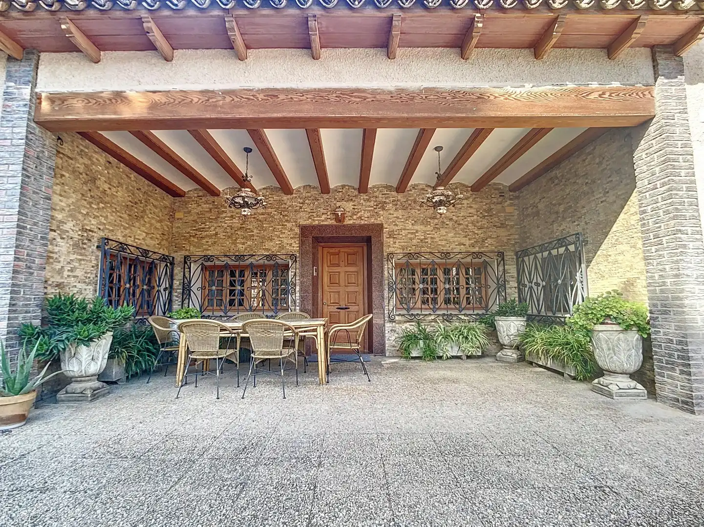 Terraza de Finca rústica en venta en Tibi con Jardín privado, Terraza y Trastero
