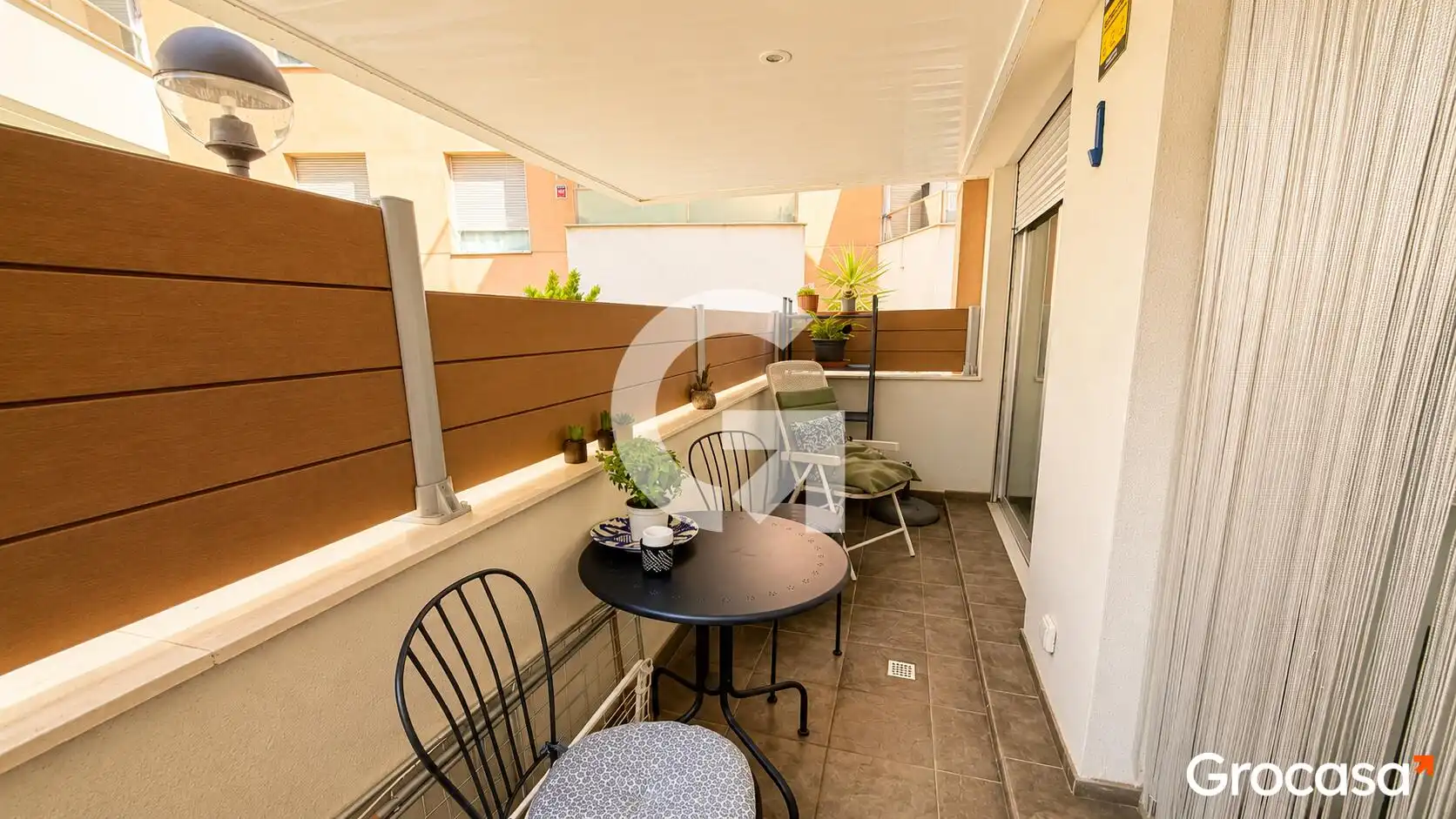 Terrasse von Wohnung zum Verkauf in Lloret de Mar mit Klimaanlage, Terrasse und Gemeinschaftspool