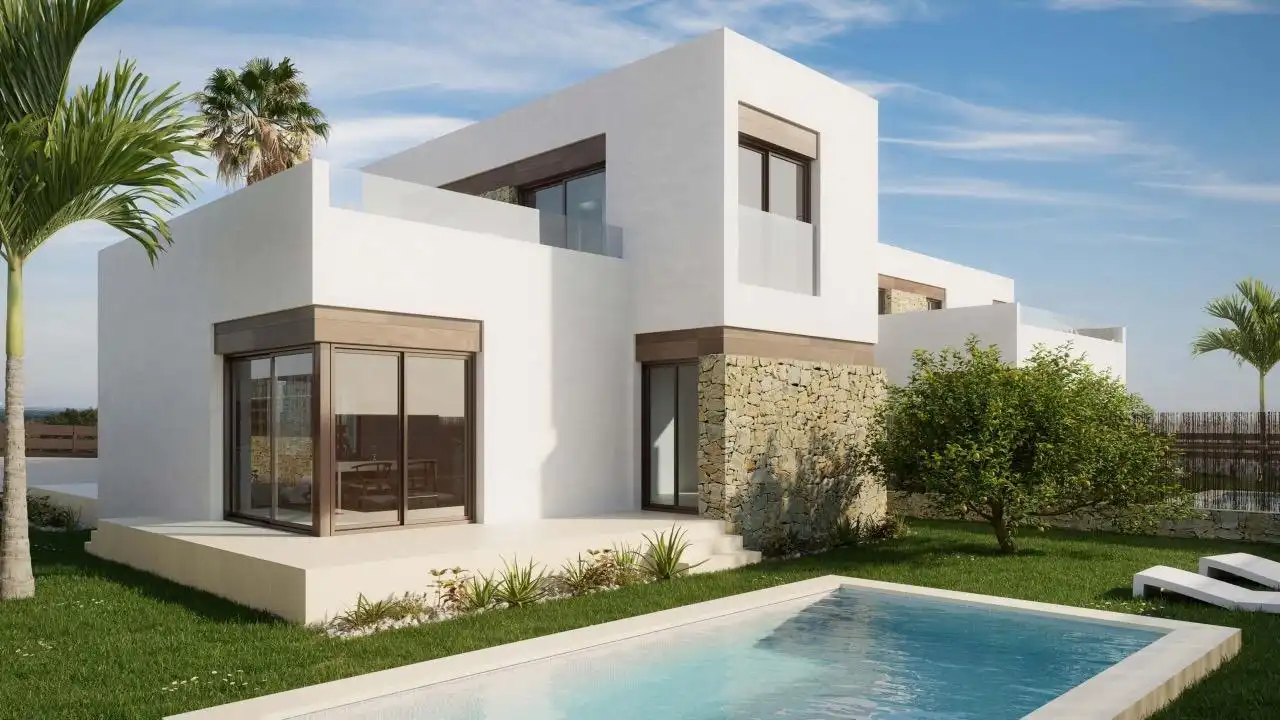 Xalet amb piscina en venda a Balcón de Finestrat - Terra Marina