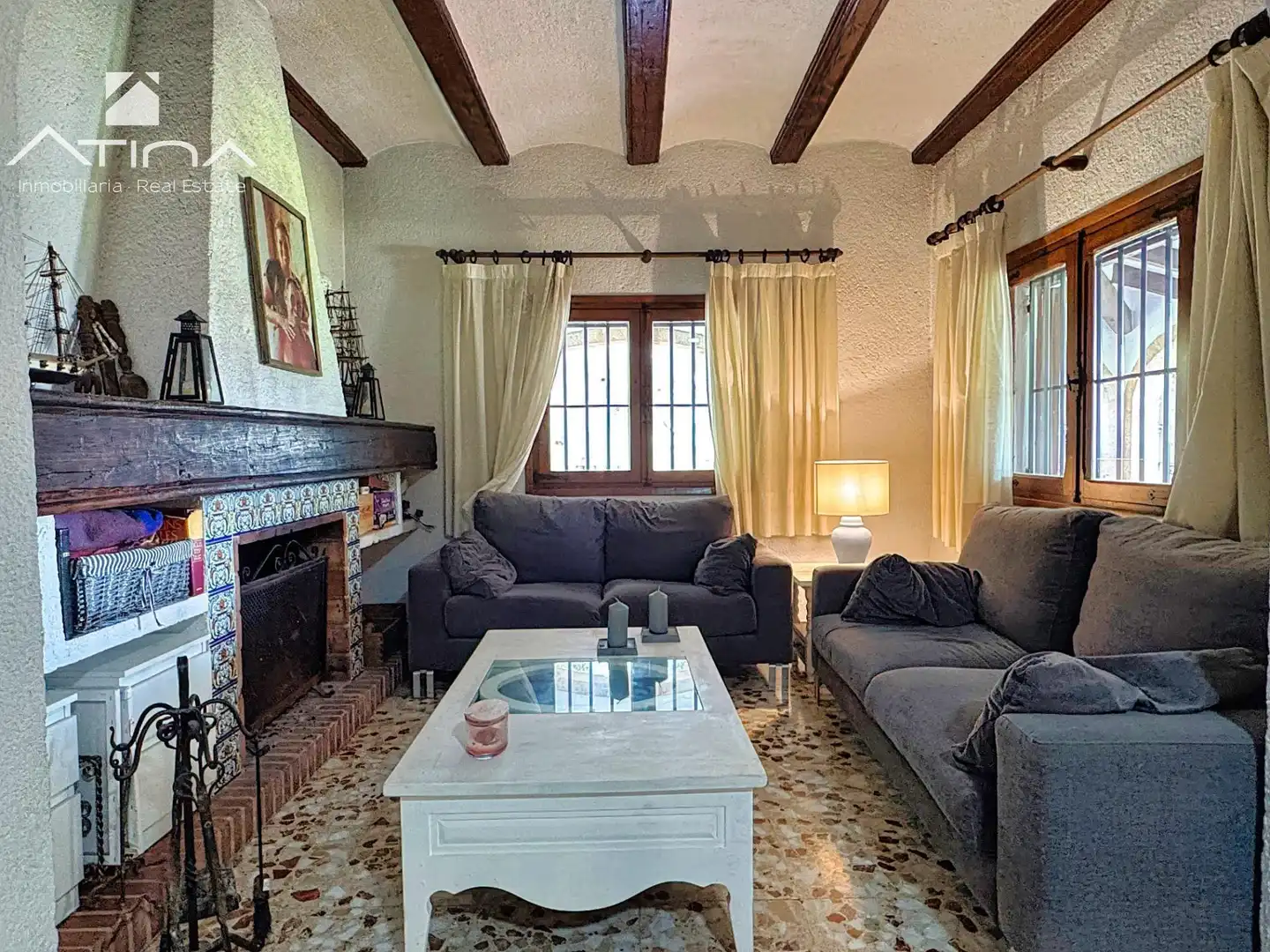 Living room of Houses for sale in Jávea / Xàbia  with Private garden, Terrace and Storage room