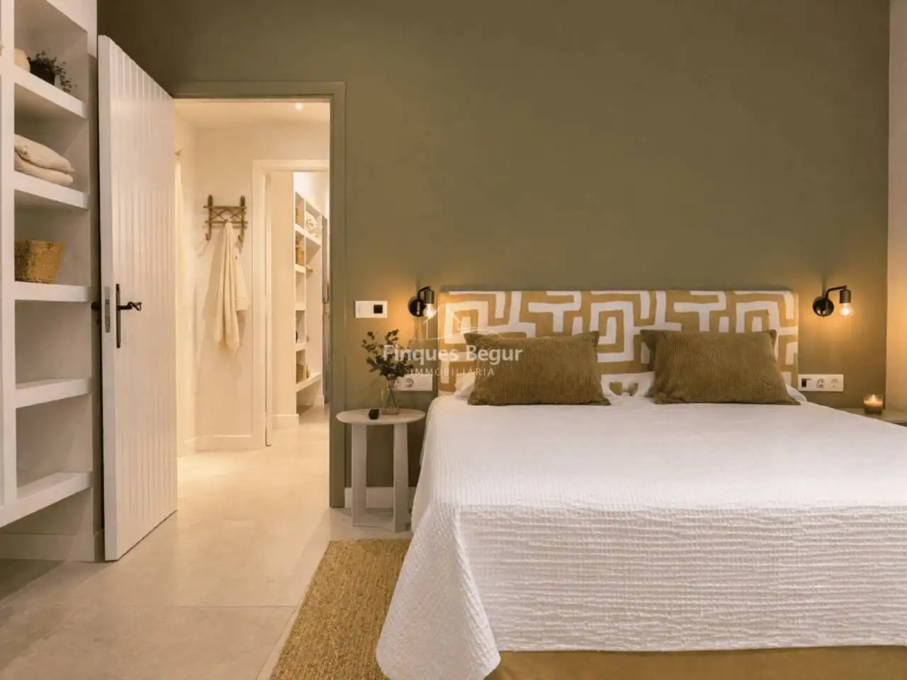 Bedroom of Apartments for sale in Begur  with Air Conditioner, Heating and Terrace