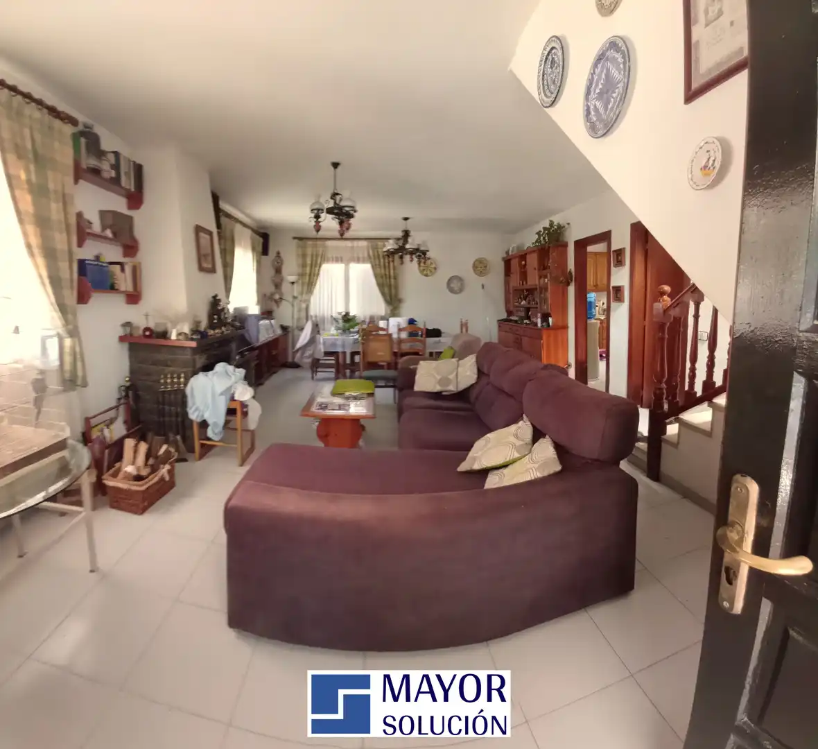 Sala de estar de Casa o chalet en venta en Bigues i Riells del Fai con Calefacción, Jardín privado y Terraza