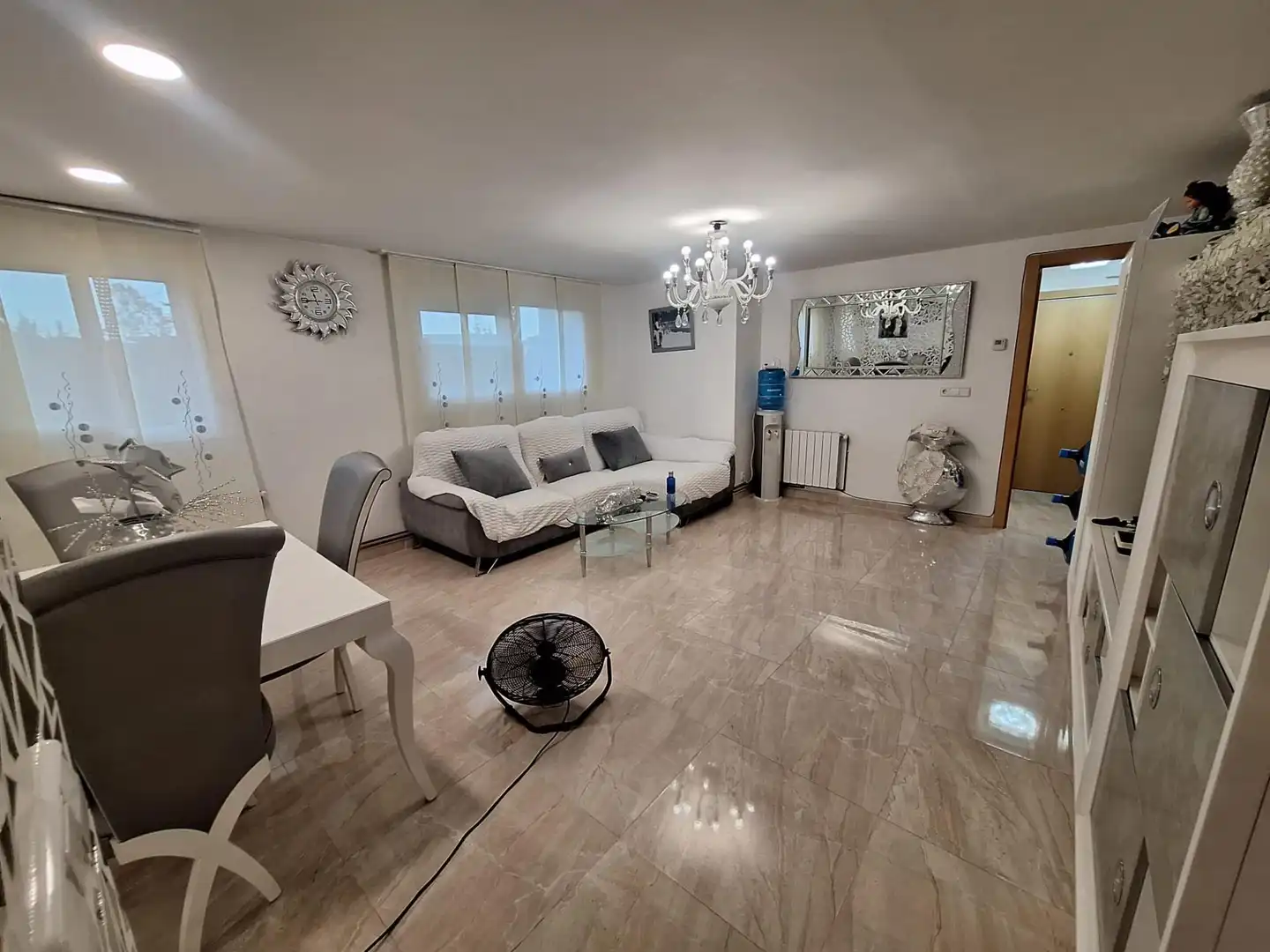 Sala de estar de Piso en venta en Badia del Vallès con Calefacción
