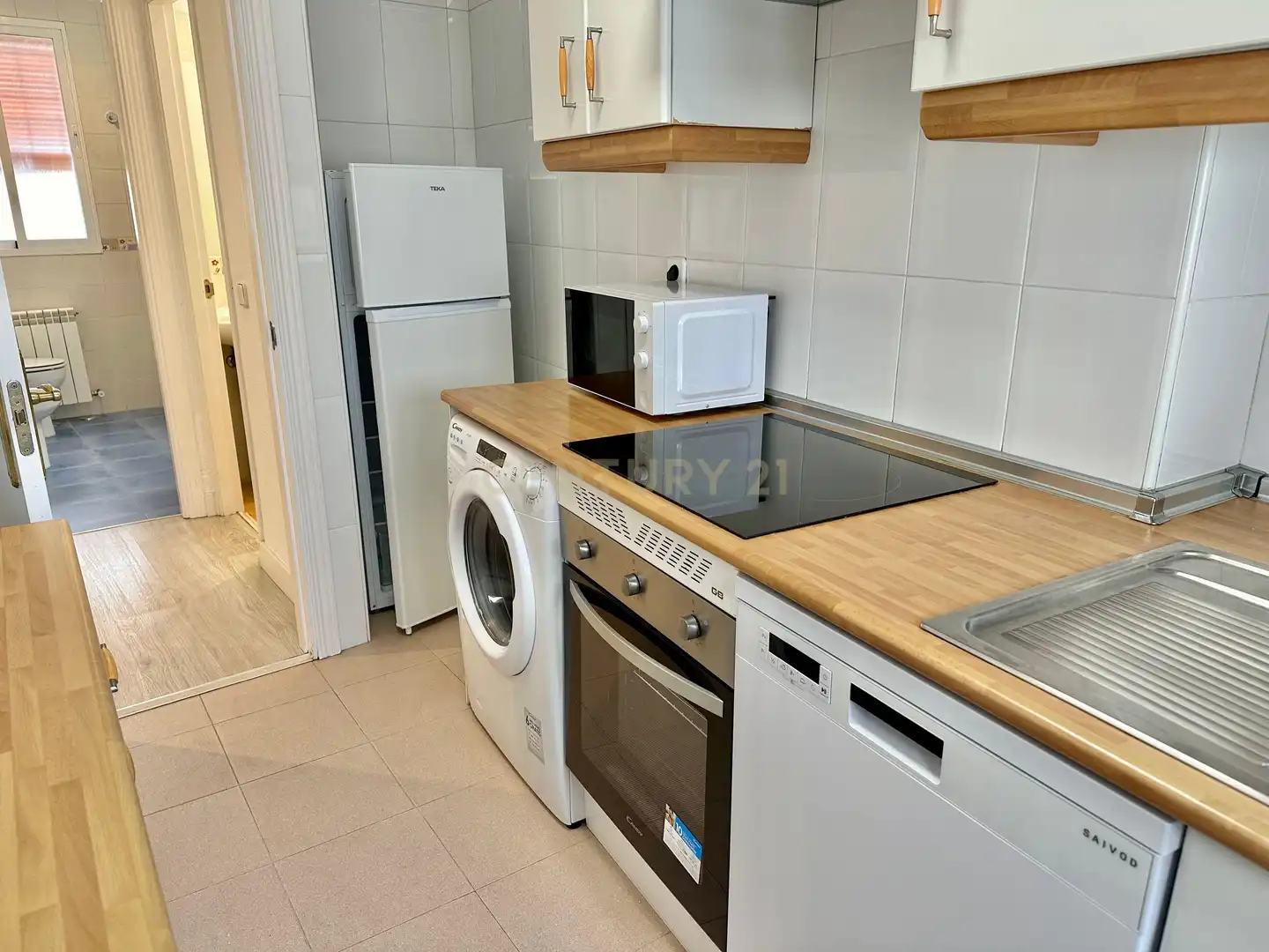 Kitchen of Apartments for rent in Madrid  with Air Conditioner, Furnished and Oven