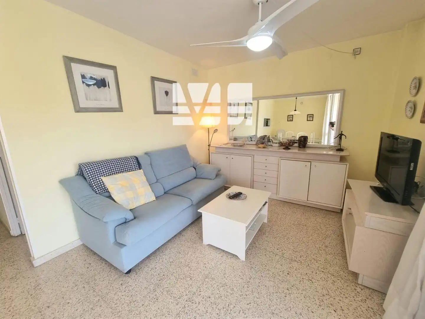 Sala de estar de Piso en venta en Torredembarra con Aire acondicionado, Calefacción y Terraza