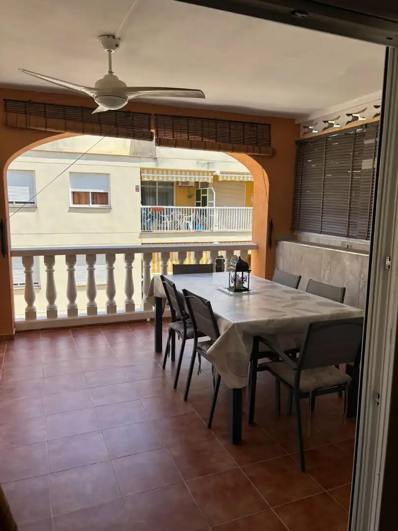 Terraza de Apartamento de alquiler en Moncofa con Aire acondicionado, Calefacción y Terraza