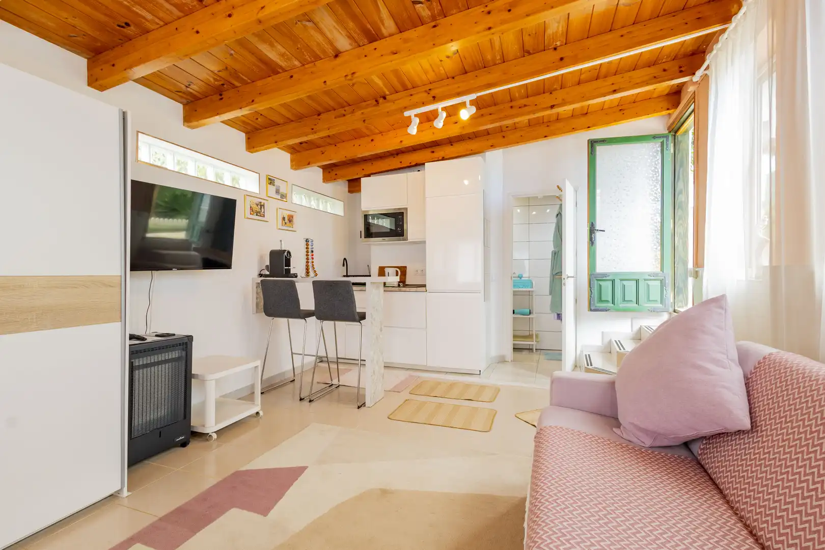 Sala de estar de Casa o chalet en venta en La Orotava con Jardín privado, Terraza y Trastero