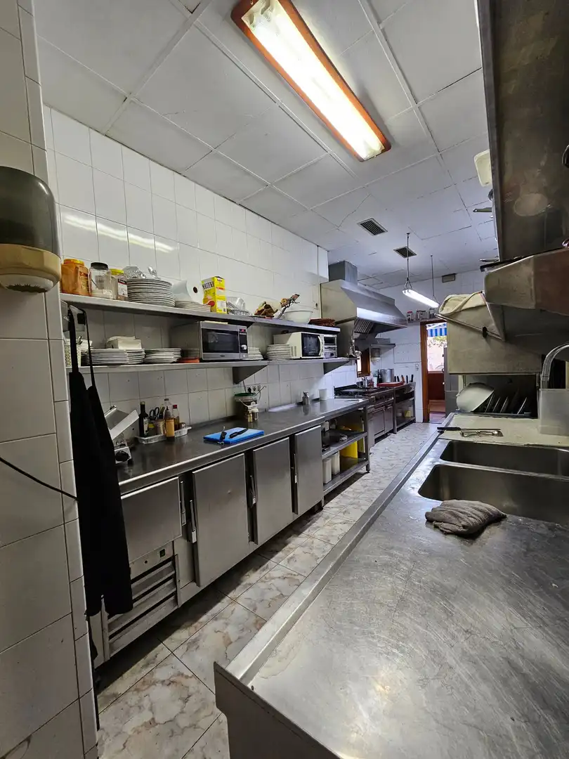 Cocina de Local en venta en Blanes con Aire acondicionado, Terraza y Amueblado