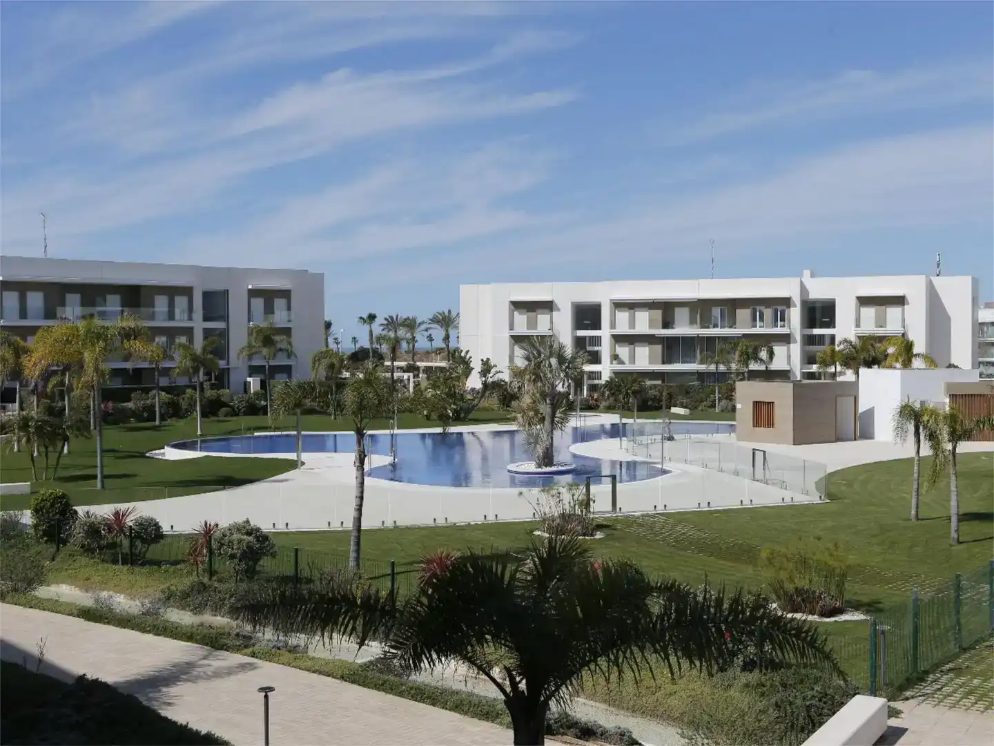 Piscina de Pis de lloguer en Las Tres Piedras - Costa Ballena