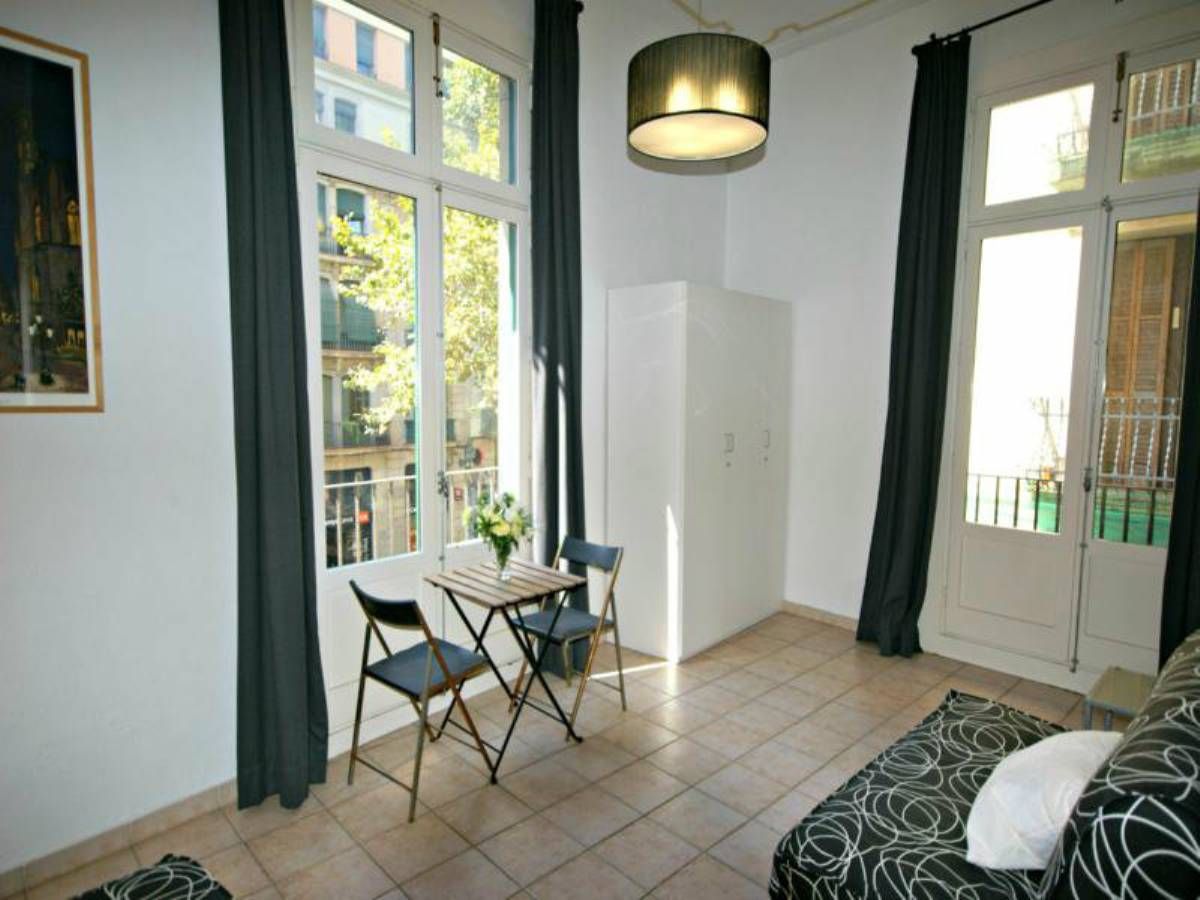 Bedroom of Flat to rent in  Barcelona Capital  with Air Conditioner, Heating and Terrace