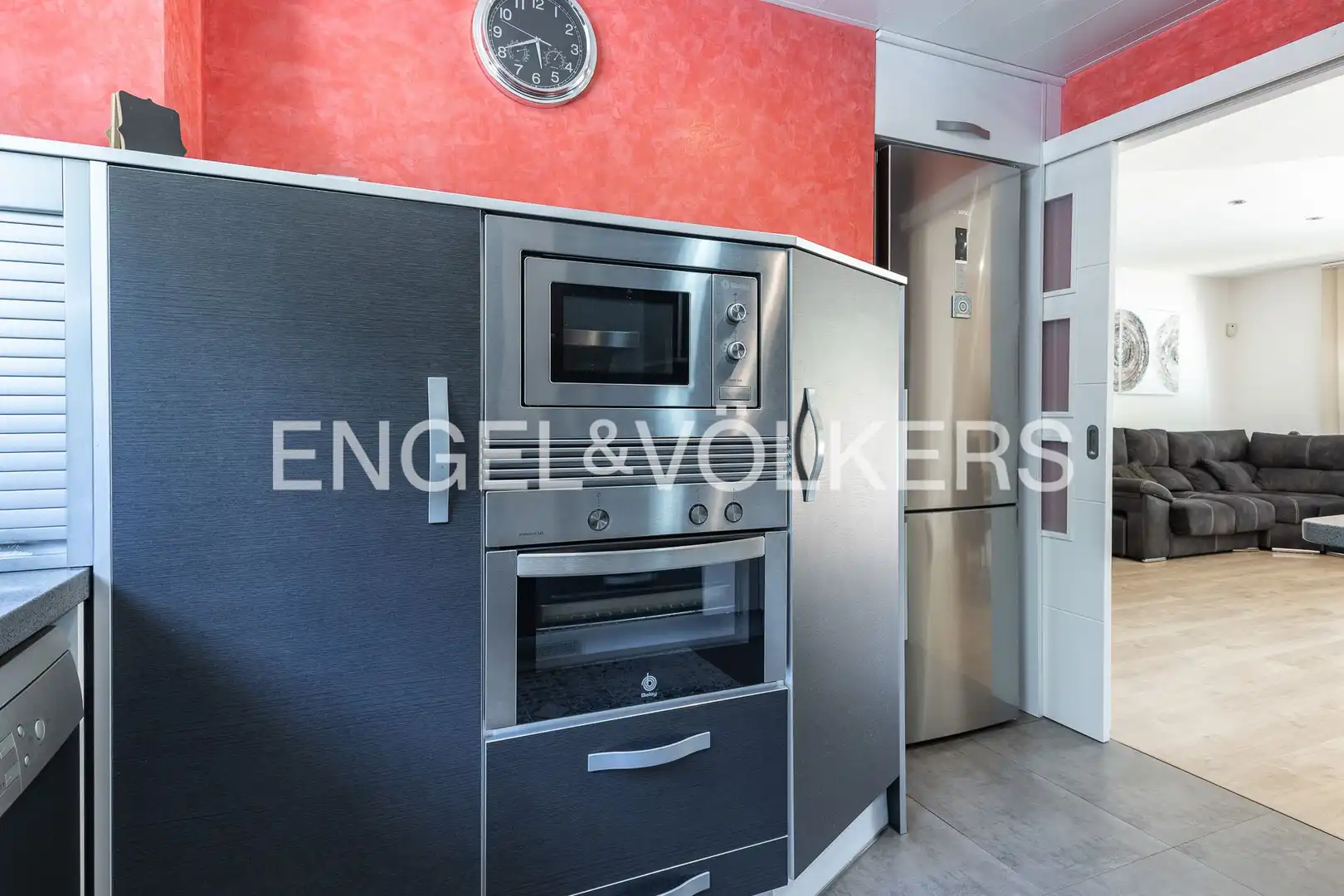 Kitchen of Houses for sale in Badalona  with Air Conditioner, Heating and Private garden