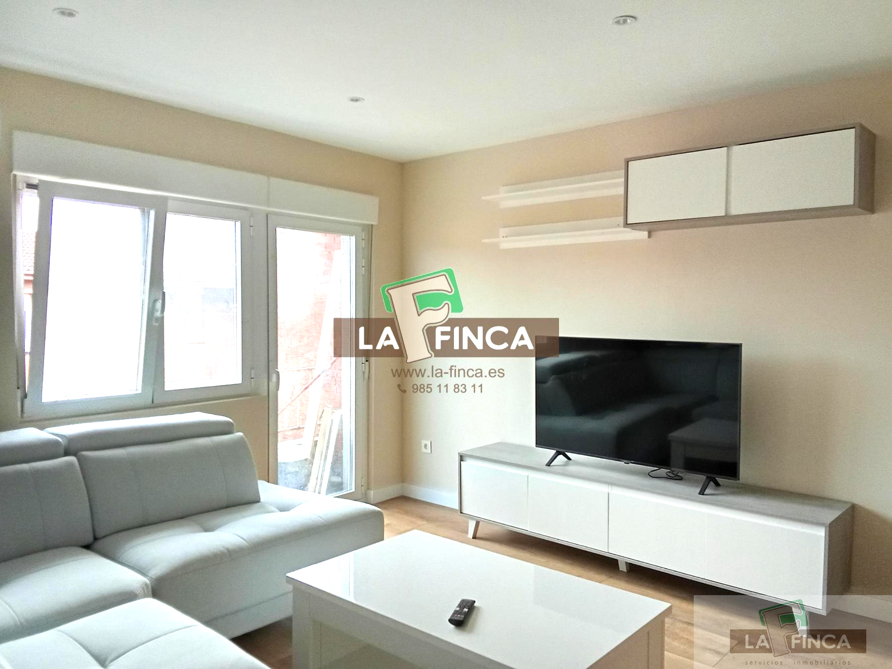 Living room of Flat for sale in Gijón   with Balcony