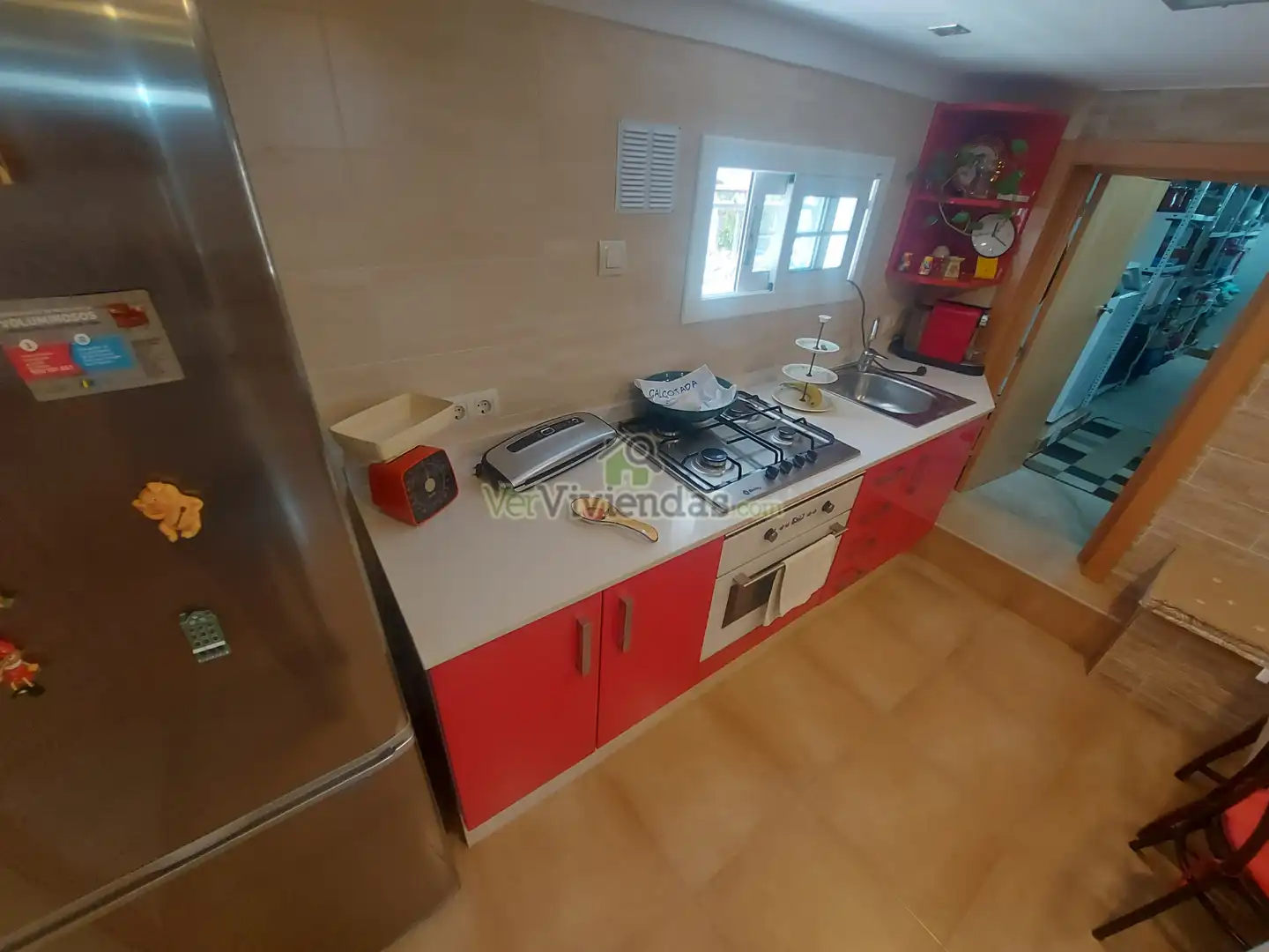 Cocina de Casa o chalet en venta en Sant Llorenç d'Hortons con Jardín privado, Terraza y Piscina