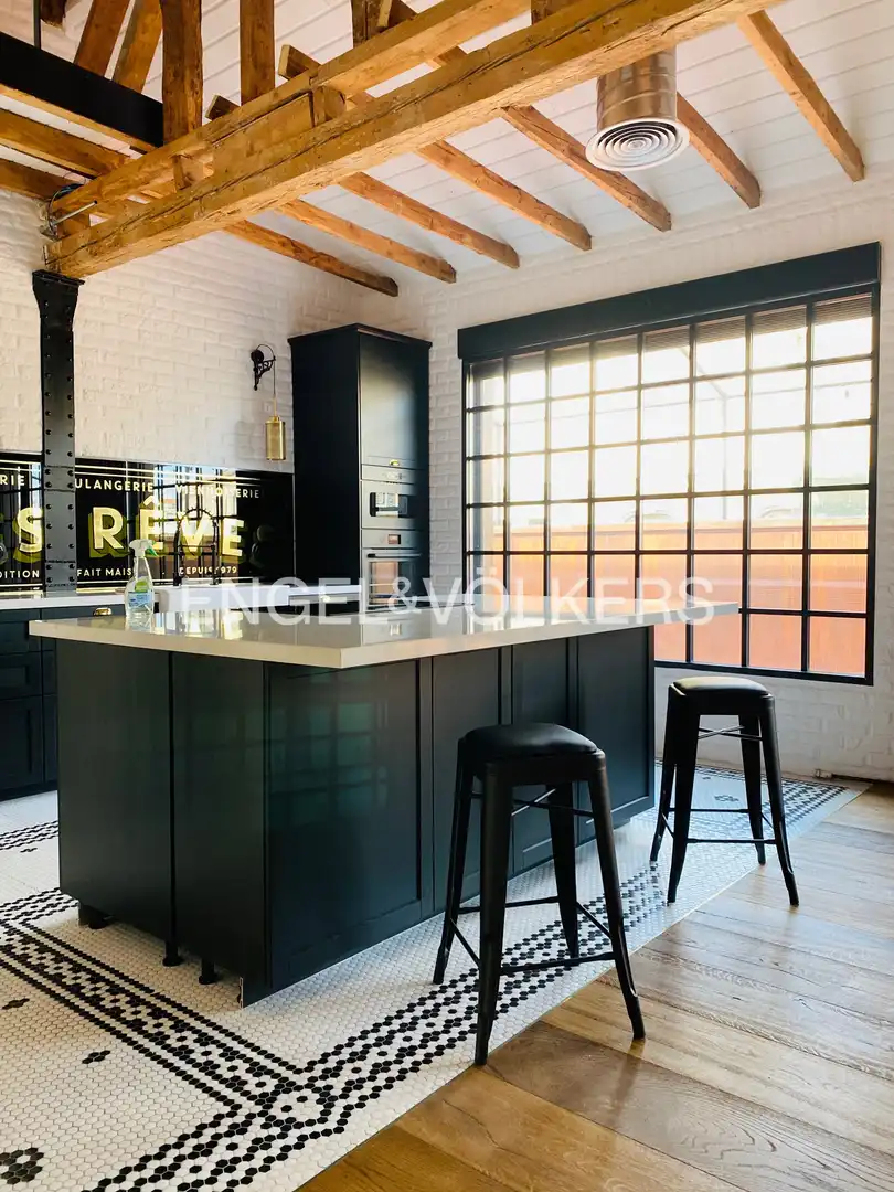 Kitchen of Flat for sale in Madrid  with Air Conditioner, Heating and Terrace
