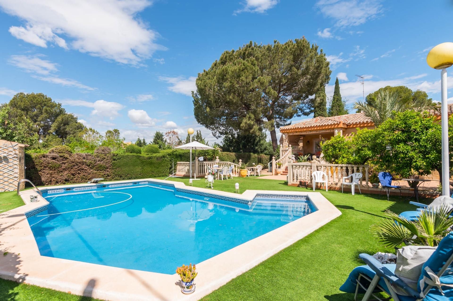 Piscina de Casa o xalet en venda en Molina de Segura amb Aire condicionat, Calefacció i Jardí privat