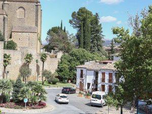 Exterior view of Attic to rent in Ronda  with Air Conditioner, Terrace and Furnished