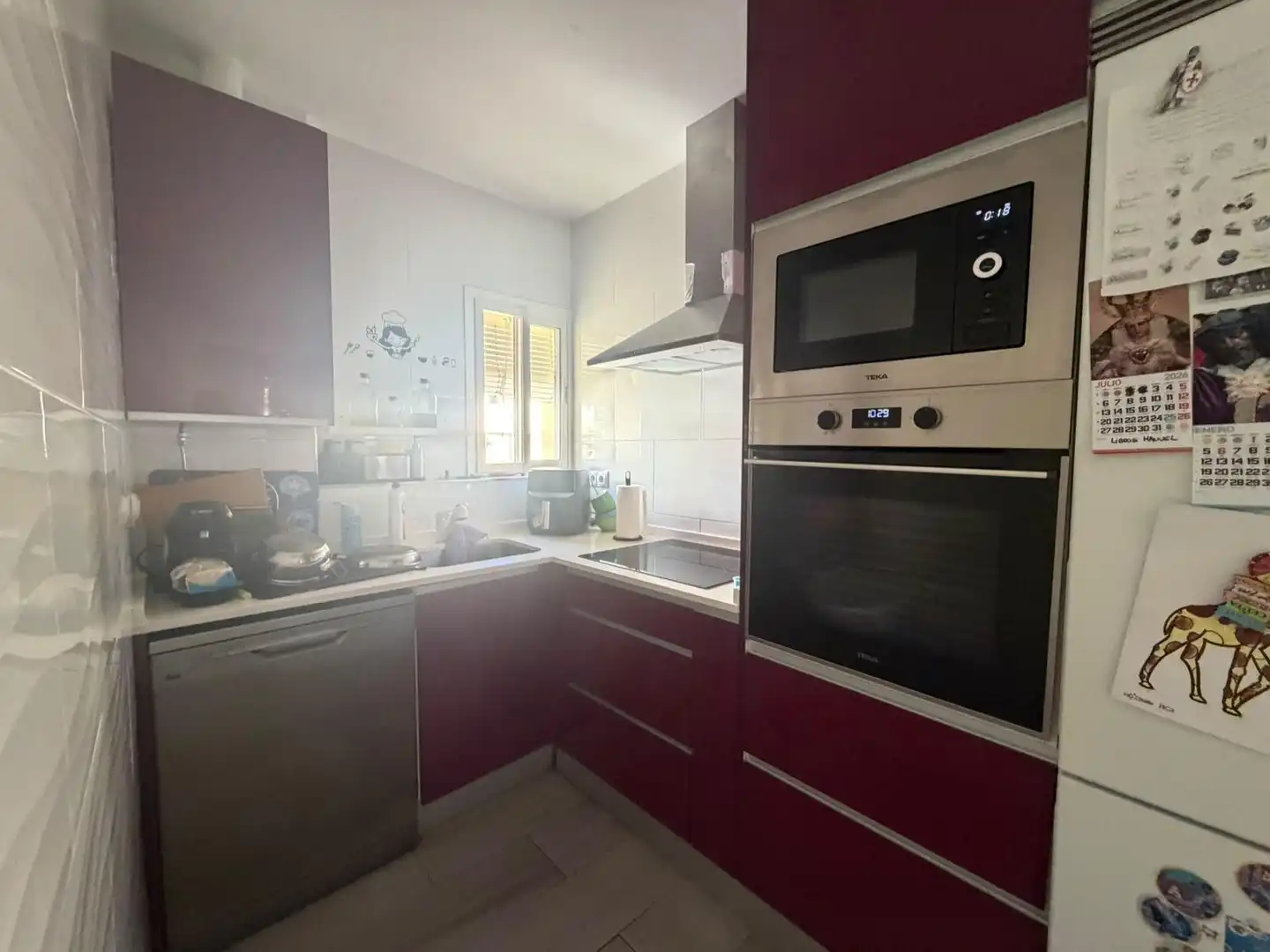 Kitchen of Flat for sale in Puerto Real  with Air Conditioner
