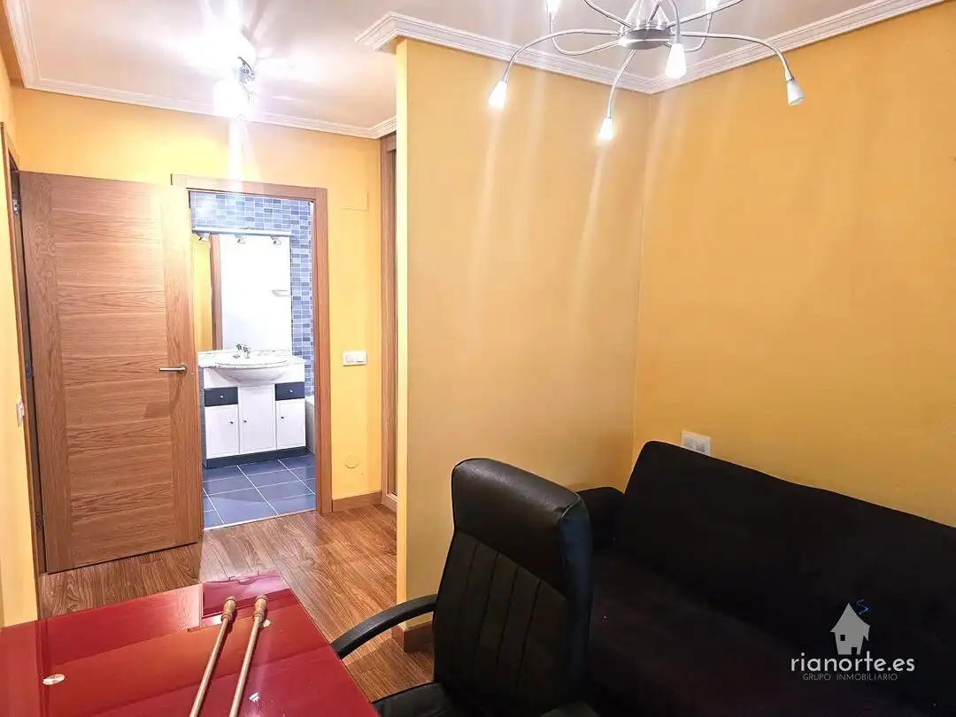 Bedroom of Flat for sale in Langreo  with Heating, Storage room and Furnished