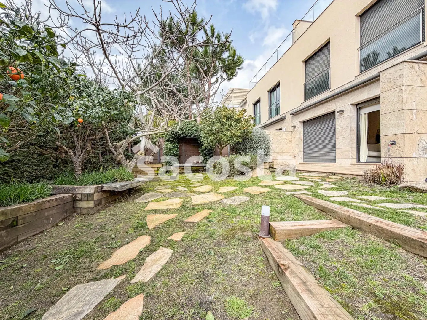 Jardí de Casa adosada en venda en Lloret de Mar amb Aire condicionat, Jardí privat i Terrassa