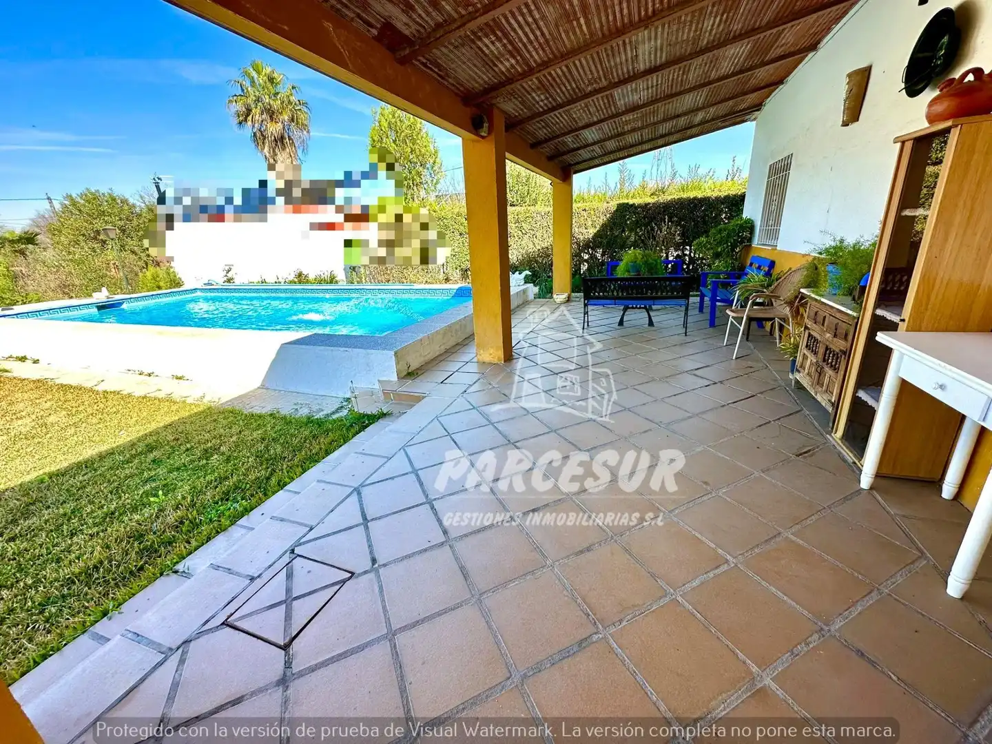 Garden of Houses for sale in Córdoba  with Private garden, Storage room and Swimming Pool