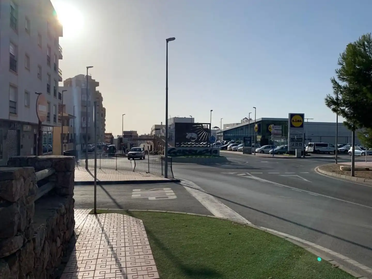 Außenansicht von Wohnung zum Verkauf in Garrucha mit Klimaanlage, Terrasse und Schwimmbad